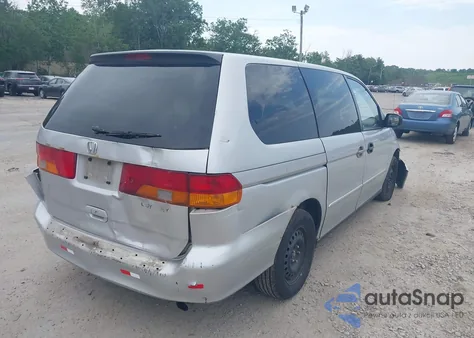 2002 Honda Odyssey Lx from USA, damaged, VIN 2HKRL18502H583003